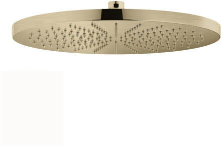 Hotbath Mate hoofddouche 30cm rond messing geborsteld M106BB Messing geborsteld (goud)