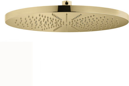 Hotbath Mate hoofddouche 30cm rond messing geborsteld PVD M106BBP Messing geborsteld (goud)