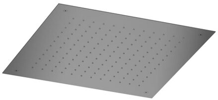 Hotbath Mate M111 inbouw hoofddouche vierkant 50cm zwart gepolijst PVD