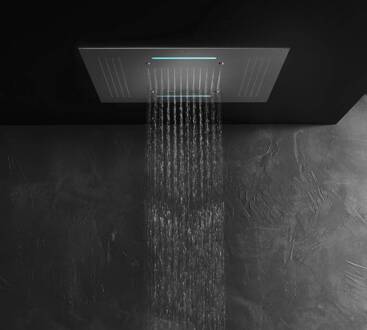 Hotbath Mate M173 inbouw hoofddouche met LED, waterval en spray 95cm chroom