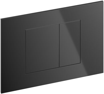 Hotbath &MORE Bedieningspaneel geschikt voor Geberit U Gepolijst Zwart PVD (BAS320PBP)