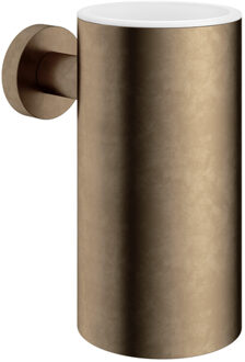 Hotbath &MORE Bekerhouder AB - Living Colours vormen een natuurlijk patina Verouderd messing BAA01AB Messing verouderd (koper)