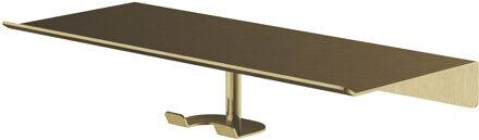 Hotbath &More Haak voor wisser voor Planchet serie Geborsteld messing PVD