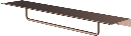 Hotbath &More Handdoek rek 40 cm voor Planchet serie Geborsteld koper PVD