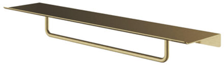 Hotbath &More Handdoek rek 40 cm voor Planchet serie Geborsteld messing PVD