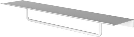 Hotbath &More Handdoek rek 40 cm voor Planchet serie Mat wit