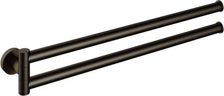 Hotbath &MORE Handdoekhouder draaibaar TB Tuscan Bronze (BAA15TB) Brons