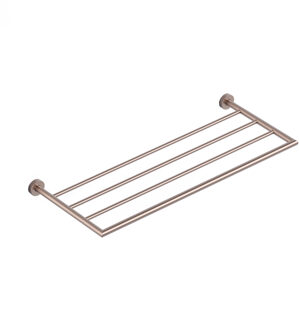 Hotbath &MORE Handdoekrek GN Geborsteld Nikkel (BAA25GN) Grijs