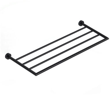 Hotbath &MORE Handdoekrek MBP Geborsteld Zwart PVD (BAA25MBP)