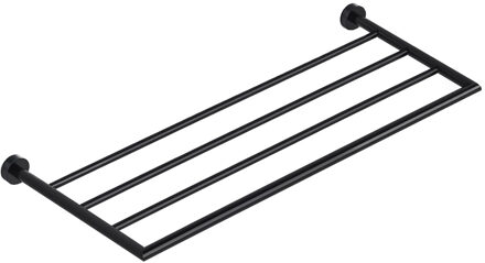 Hotbath &MORE Handdoekrek PBP Gepolijst Zwart PVD (BAA25PBP)