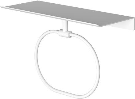 Hotbath &More Handdoekring voor Planchet serie Mat wit