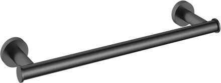 Hotbath &MORE Handdoekstang 34 cm MBP Geborsteld Zwart PVD (BAA06MBP)