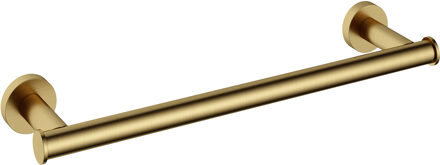 Hotbath &MORE Handdoekstang 34cm BBP Geborsteld Messing PVD (BAA06BBP) Goud