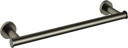 Hotbath &MORE Handdoekstang 34cm BGP Geborsteld Gunmetal PVD (BAA06BGP)