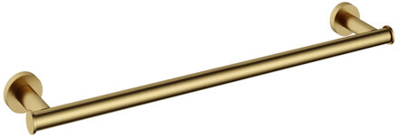 Hotbath &MORE Handdoekstang 64cm BBP Geborsteld messing PVD BAA07BBP Messing geborsteld (goud)