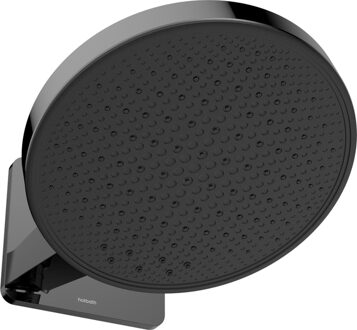 Hotbath &MORE Hoofddouche - 30cm - inbouw - rond - met box - 2 functies - Gepolijst zwart PVD M620PBP Zwart gepolijst