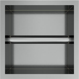 Hotbath &MORE Inbouw nis & borstelgarnituur 90x16x12,6cm RVS 316