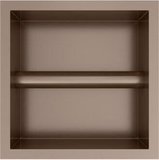 Hotbath &MORE Inbouw nis & borstelgarnituur 90x16x12,6cm Tuscan Bronze