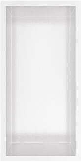 Hotbath &MORE Inbouwbox of inbouwnis - 30x15x10 - Mat wit BOX015WH Wit mat