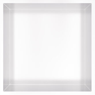 Hotbath &MORE Inbouwbox of inbouwnis - 30x30x10 - Mat wit BOX030WH Wit mat