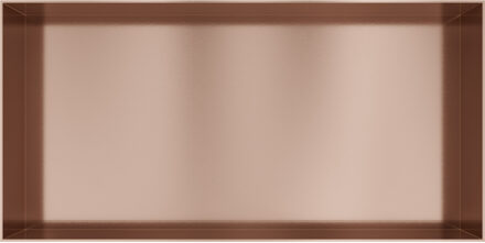 Hotbath &MORE Inbouwbox of inbouwnis - 30x60x10 - frameless - Geborsteld koper PVD BOX060FBCP Koper geborsteld