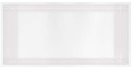 Hotbath &MORE Inbouwbox of inbouwnis - 30x60x10 - Mat wit BOX060WH Wit mat