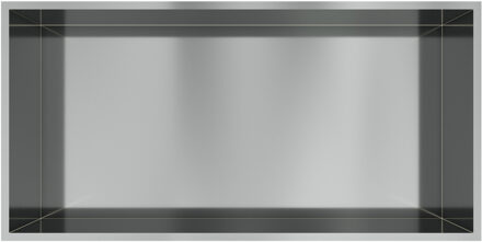 Hotbath &MORE Inbouwbox of inbouwnis - 30x60x10 - RVS 316 BOX060IX