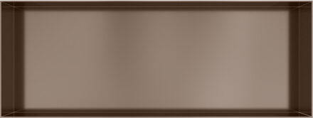 Hotbath &MORE Inbouwbox of inbouwnis - 30x80x10 - frameless - Tuscan bronze BOX080FTB
