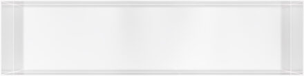 Hotbath &MORE Inbouwnis 30x120x10cm frameless Mat Wit