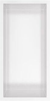 Hotbath &MORE Inbouwnis 30x15x10cm Mat Wit