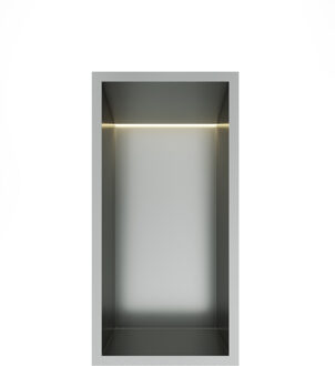 Hotbath &MORE Inbouwnis 30x15x10cm met LED IP44 RVS 316