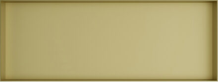 Hotbath &MORE Inbouwnis 30x80x10cm frameless Geborsteld Messing PVD