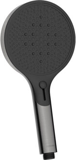 Hotbath &MORE Infinite Handdouche - 13.5cm - rond - ABS - Geborsteld gunmetal PVD M320BGP Gunmetal geborsteld (antraciet)