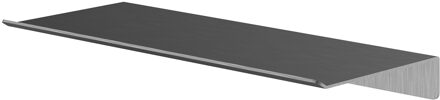 Hotbath &MORE Planchet - 30cm - inclusief bevestigings rails - Geborsteld gunmetal PVD SH030BGP Gunmetal geborsteld (antraciet)