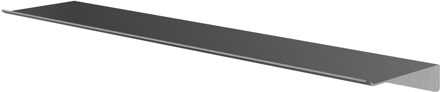 Hotbath &More Planchet 60 cm inclusief bevestigings rails Geborsteld gunmetal PVD