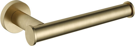 Hotbath &MORE Toiletrolhouder BB - Living Colours vormen een Poetsbaar patina Geborsteld Messing (BAA04BB) Goud
