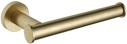 Hotbath &MORE Toiletrolhouder BB - Living Colours vormen een Poetsbaar patina Geborsteld messing BAA04BB Messing geborsteld (goud)