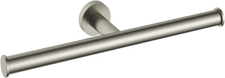 Hotbath &MORE Toiletrolhouder dubbel GN Geborsteld nikkel BAA05GN Nikkel geborsteld (RVS)