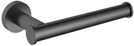 Hotbath &MORE Toiletrolhouder MBP Geborsteld zwart PVD BAA04MBP Zwart geborsteld