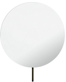 Hotbath &MORE Vergrotingsspiegel met wandmontage PBP Gepolijst Zwart PVD (BAA20PBP)