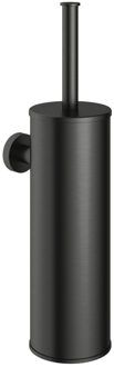 Hotbath &MORE WC-borstelgarnituur MBP Geborsteld zwart PVD BAA11MBP Zwart geborsteld