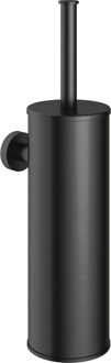 Hotbath &MORE WC-borstelgarnituur MBP Geborsteld Zwart PVD (BAA11MBP)
