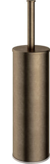 Hotbath &MORE WC-borstelgarnituur Vrijstaand AB - Living Colours vormen een natuurlijk patina Verouderd Messing (BAA12AB) Goud