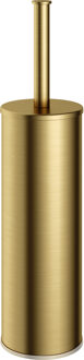 Hotbath &MORE WC-borstelgarnituur Vrijstaand BBP Geborsteld Messing PVD (BAA12BBP) Goud