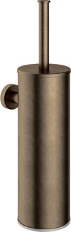 Hotbath &MORE WC-borstelgarnituur Wandmodel AB - Living Colours vormen een natuurlijk patina Verouderd Messing (BAA11AB) Goud
