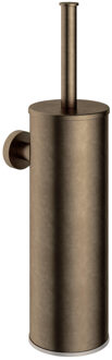 Hotbath &MORE WC-borstelgarnituur Wandmodel AB - Living Colours vormen een natuurlijk patina Verouderd messing BAA11AB Messing verouderd (koper)