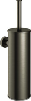 Hotbath &MORE WC-borstelgarnituur Wandmodel BGP Geborsteld Gunmetal PVD (BAA11BGP)
