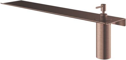 Hotbath &More Zeepdispenser voor Planchet serie Geborsteld messing PVD