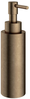 Hotbath &MORE Zeepdispenser Vrijstaand AB - Living Colours vormen een natuurlijk patina Verouderd messing BAA10AB Messing verouderd (koper)