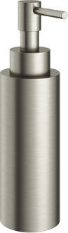 Hotbath &MORE Zeepdispenser Vrijstaand GN Geborsteld Nikkel (BAA10GN) Grijs